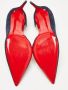 Christian Louboutin Pre-owned Suede heels Blue Dames - Thumbnail 4