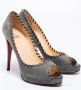 Christian Louboutin Pre-owned Suede heels Gray Dames - Thumbnail 4