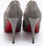 Christian Louboutin Pre-owned Suede heels Gray Dames - Thumbnail 5