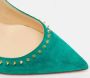 Christian Louboutin Pre-owned Suede heels Green Dames - Thumbnail 7