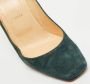 Christian Louboutin Pre-owned Suede heels Green Dames - Thumbnail 6