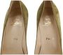 Christian Louboutin Pre-owned Suede heels Green Dames - Thumbnail 6