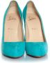 Christian Louboutin Pre-owned Suede heels Green Dames - Thumbnail 6