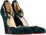 Christian Louboutin Pre-owned Suede heels Green Dames - Thumbnail 4