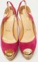 Christian Louboutin Pre-owned Suede heels Pink Dames - Thumbnail 3