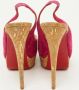 Christian Louboutin Pre-owned Suede heels Pink Dames - Thumbnail 5