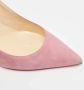 Christian Louboutin Pre-owned Suede heels Pink Dames - Thumbnail 6