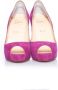 Christian Louboutin Pre-owned Suede heels Pink Dames - Thumbnail 6