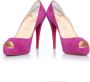 Christian Louboutin Pre-owned Suede heels Pink Dames - Thumbnail 7