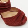 Christian Louboutin Pre-owned Suede heels Red Dames - Thumbnail 8