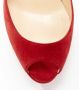 Christian Louboutin Pre-owned Suede heels Red Dames - Thumbnail 6