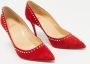 Christian Louboutin Pre-owned Suede heels Red Dames - Thumbnail 2