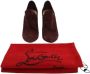 Christian Louboutin Pre-owned Suede heels Red Dames - Thumbnail 8