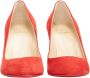 Christian Louboutin Pre-owned Suede heels Red Dames - Thumbnail 3