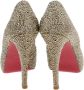 Christian Louboutin Pre-owned Suede heels Yellow Dames - Thumbnail 4