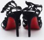 Christian Louboutin Pre-owned Suede sandals Black Dames - Thumbnail 5