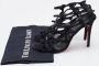 Christian Louboutin Pre-owned Suede sandals Black Dames - Thumbnail 9