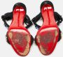 Christian Louboutin Pre-owned Suede sandals Black Dames - Thumbnail 6