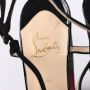 Christian Louboutin Pre-owned Suede sandals Black Dames - Thumbnail 4