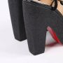 Christian Louboutin Pre-owned Suede sandals Black Dames - Thumbnail 6