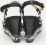 Christian Louboutin Pre-owned Suede sandals Black Dames - Thumbnail 4