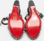 Christian Louboutin Pre-owned Suede sandals Black Dames - Thumbnail 5