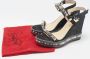 Christian Louboutin Pre-owned Suede sandals Black Dames - Thumbnail 8