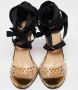 Christian Louboutin Pre-owned Suede sandals Black Dames - Thumbnail 3