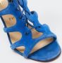 Christian Louboutin Pre-owned Suede sandals Blue Dames - Thumbnail 7