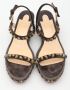 Christian Louboutin Pre-owned Suede sandals Gray Dames - Thumbnail 2