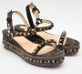 Christian Louboutin Pre-owned Suede sandals Gray Dames - Thumbnail 3