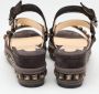 Christian Louboutin Pre-owned Suede sandals Gray Dames - Thumbnail 4