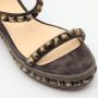 Christian Louboutin Pre-owned Suede sandals Gray Dames - Thumbnail 6