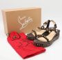 Christian Louboutin Pre-owned Suede sandals Gray Dames - Thumbnail 8