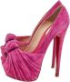 Christian Louboutin Pre-owned Suede sandals Pink Dames - Thumbnail 3