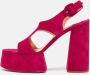 Christian Louboutin Pre-owned Suede sandals Pink Dames - Thumbnail 2