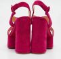 Christian Louboutin Pre-owned Suede sandals Pink Dames - Thumbnail 5