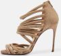 Christian Louboutin Pre-owned Suede sandals Yellow Dames - Thumbnail 2