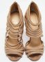 Christian Louboutin Pre-owned Suede sandals Yellow Dames - Thumbnail 3