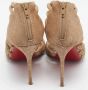 Christian Louboutin Pre-owned Suede sandals Yellow Dames - Thumbnail 5