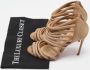 Christian Louboutin Pre-owned Suede sandals Yellow Dames - Thumbnail 9