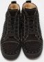 Christian Louboutin Pre-owned Suede sneakers Black Dames - Thumbnail 3