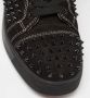 Christian Louboutin Pre-owned Suede sneakers Black Dames - Thumbnail 9