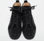 Christian Louboutin Pre-owned Suede sneakers Black Dames - Thumbnail 3