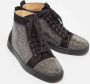 Christian Louboutin Pre-owned Suede sneakers Black Dames - Thumbnail 4