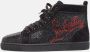 Christian Louboutin Pre-owned Suede sneakers Black Heren - Thumbnail 2