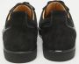 Christian Louboutin Pre-owned Suede sneakers Black Heren - Thumbnail 4