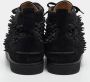 Christian Louboutin Pre-owned Suede sneakers Black Heren - Thumbnail 4