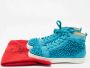 Christian Louboutin Pre-owned Suede sneakers Blue Dames - Thumbnail 9