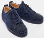 Christian Louboutin Pre-owned Suede sneakers Blue Dames - Thumbnail 3